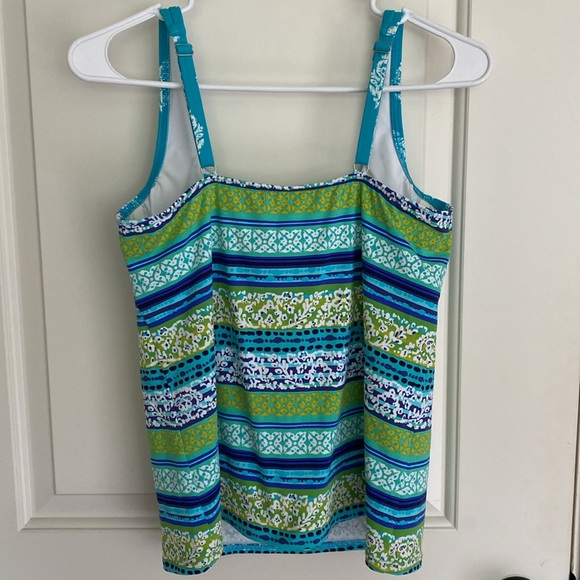 Lands End Tankini Top size 8 - Picture 3 of 6